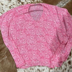 Lauren James tunic top or swim cover up.